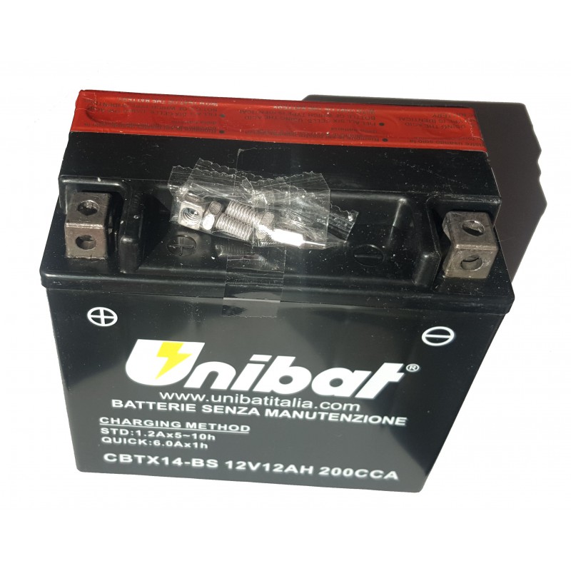 Akumulator Unibat AGM CBTX14-BS 12Ah 200A 12V