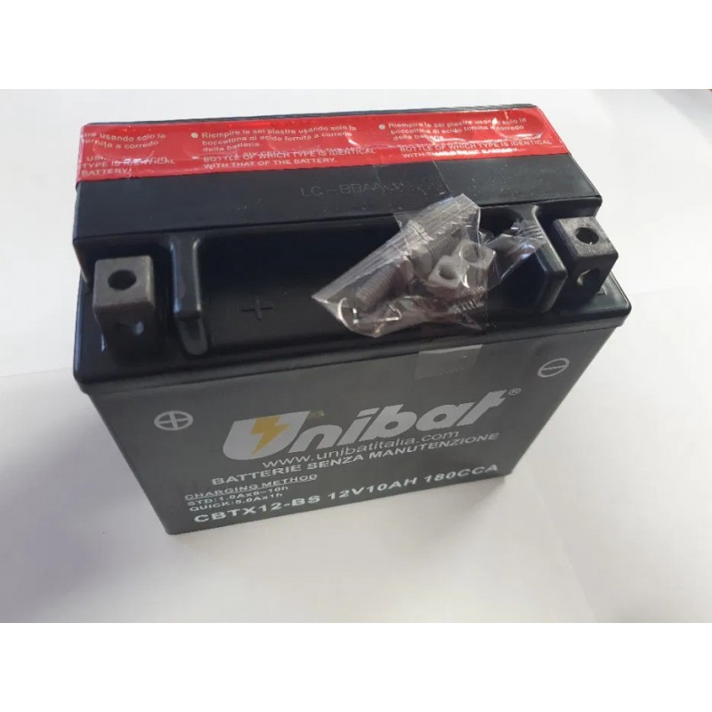 Akumulator Unibat AGM CBTX12-BS 10Ah 180A 12V