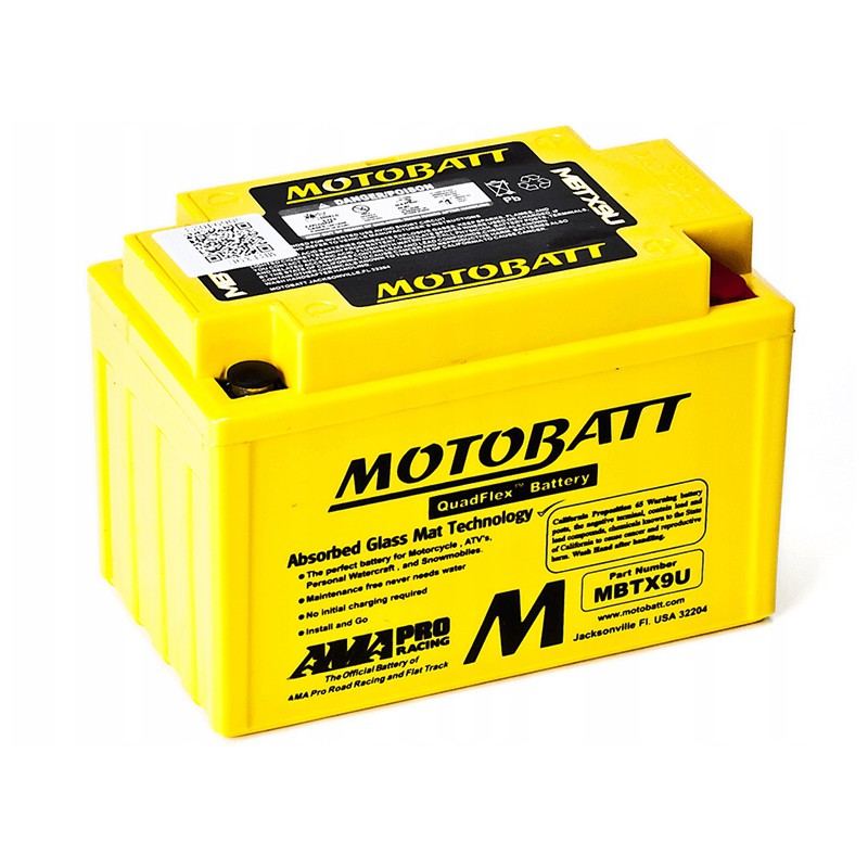 Akumulator MotoBatt MBTX9U 12V 10,5Ah 160A AGM