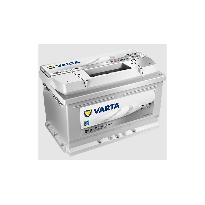 Akumulator VARTA 74Ah 750A 12V P+ E38