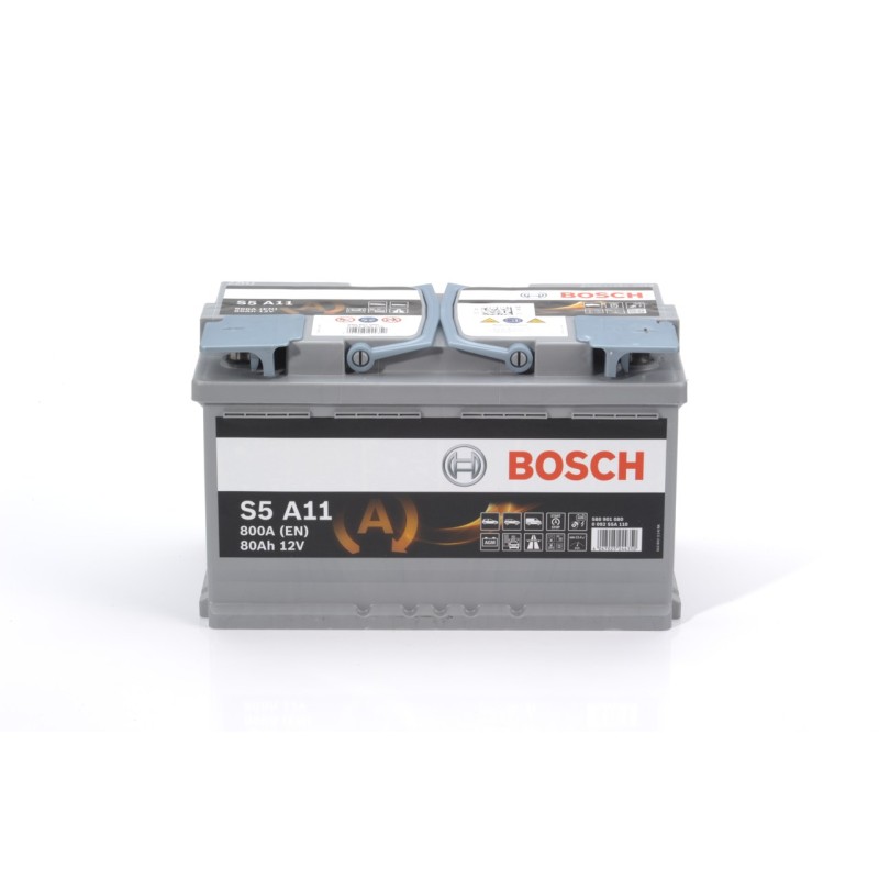 AKUMULATOR BOSCH AGM 80AH 800A 12V P+ S5A11