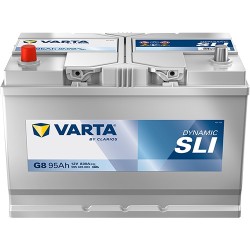 AKUMULATOR VARTA 95AH 830A 12V L+ G8