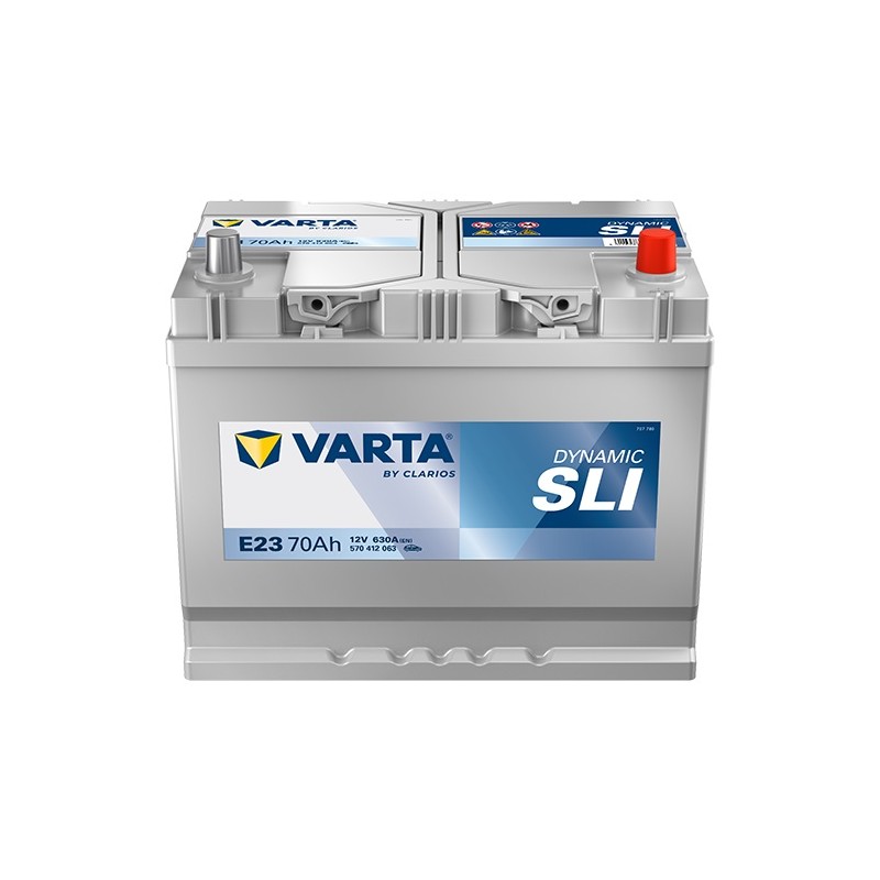 AKUMULATOR VARTA 70AH 630A 12V P+ E23