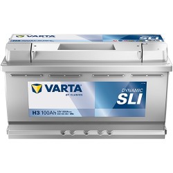 AKUMULATOR VARTA 100AH 830A 12V P+ H3