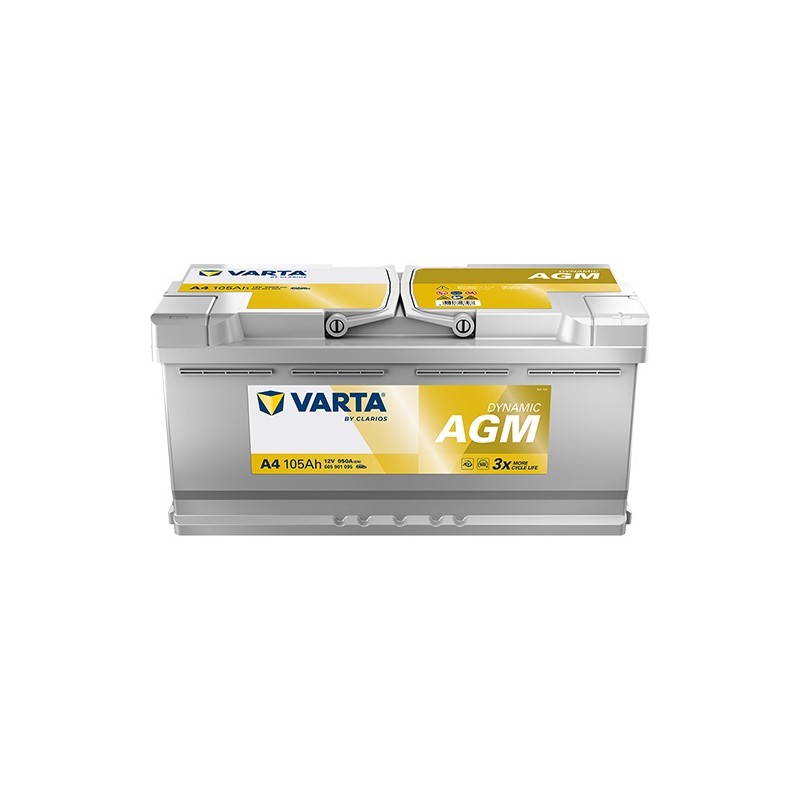 Akumulator AGM VARTA H15/A4 105Ah 950A 12V P+