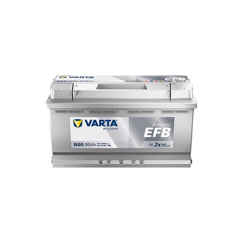 AKUMULATOR VARTA 95AH 850A 12V P+ N95 EFB