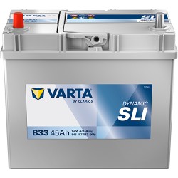 AKUMULATOR VARTA 45AH 330A 12V L+ B33 JAP
