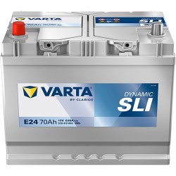 AKUMULATOR VARTA 70AH 630A 12V L+ E24