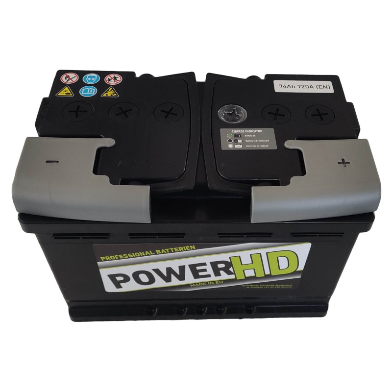 Akumulator PowerHD 74Ah 720A 12V