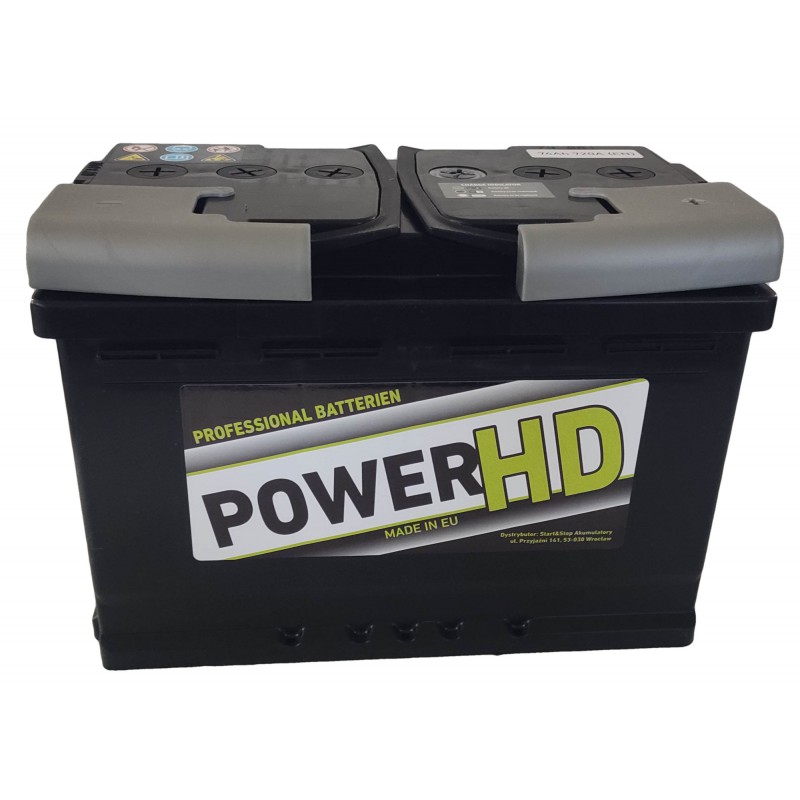 Akumulator PowerHD 74Ah 720A 12V